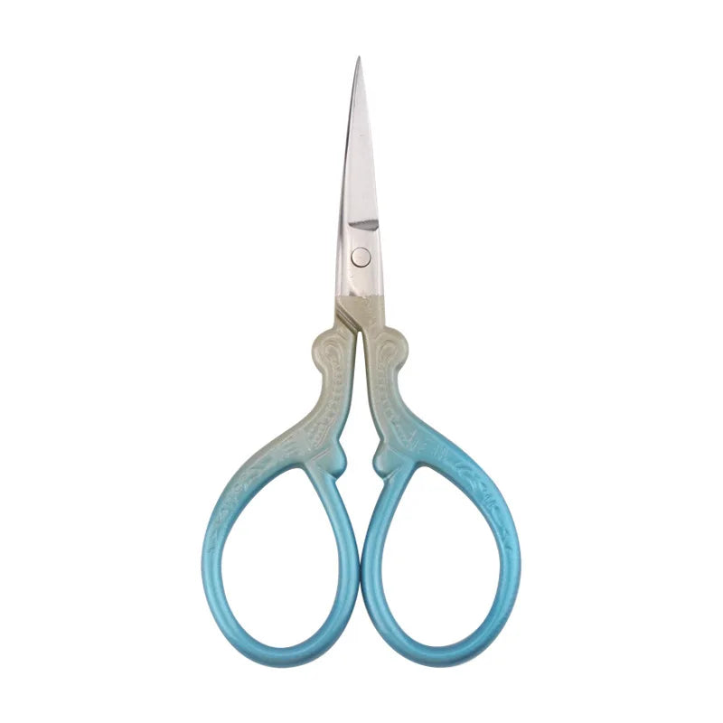 Vintage Stainless Steel Sewing Scissors – Fabric & Embroidery Sewing Scissors Axl blue
