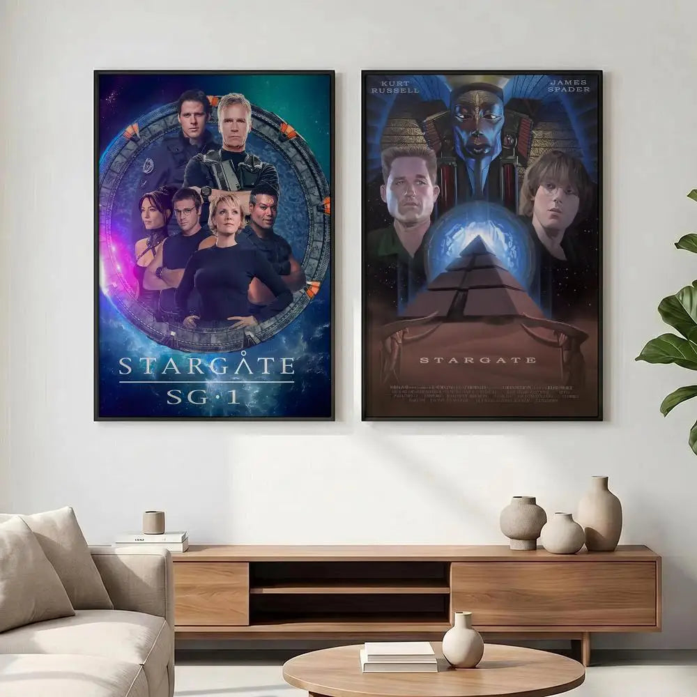 Stargate SG-1 HD Poster – Waterproof Wall Art Home Decor Wall Art Poster Axl