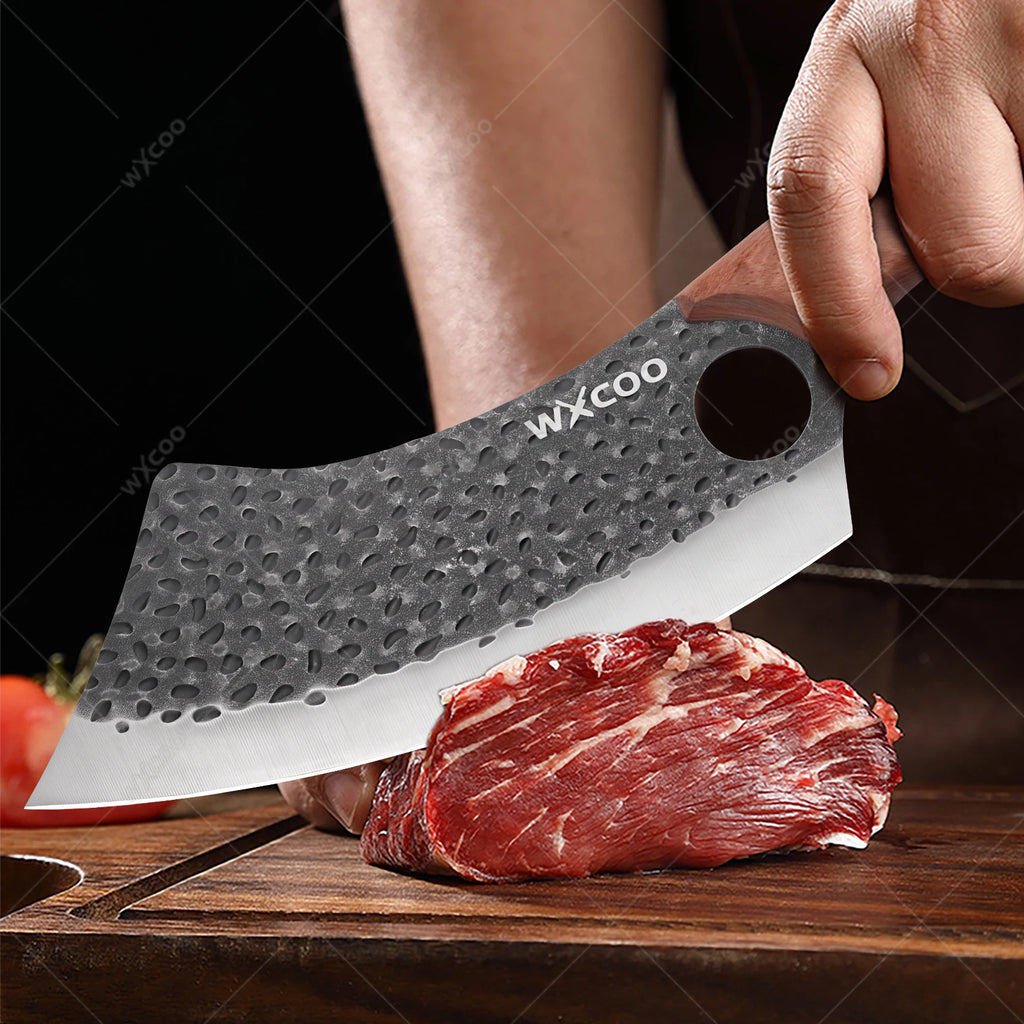 WXCOO Hand Forged Stainless Steel Boning & Chef Knife Kitchen Chef Knife Axl