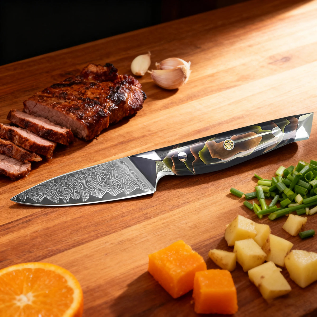 Paring Knife – Sharp Steel Fruit & Vegetable Peeling Knife Paring Knife Axl