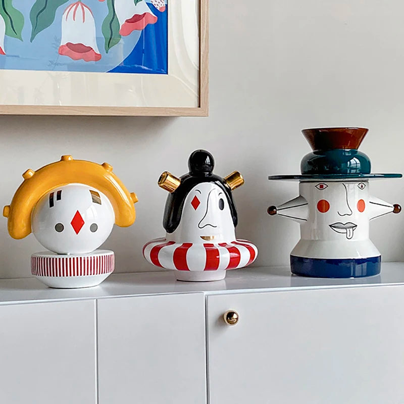 Modern Ceramic Kawaii Figurine – Luxury Desk & Home Décor Doll Ceramic Figurine Axl