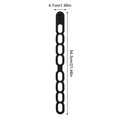 Silicone Pot Lid Strap – Reusable Self-Locking Latch Tie Silicone Lid Strap Axl Black