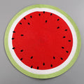 Watermelon Lemon Round Fruit Placemat Coaster – 38cm PP Mat Placemat Coaster Axl watermelon M