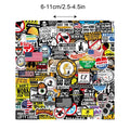 150-Piece Funny Hard Hat Stickers Pack – Blue Collar Edition Sticker Pack Axl 150 sheets As picture