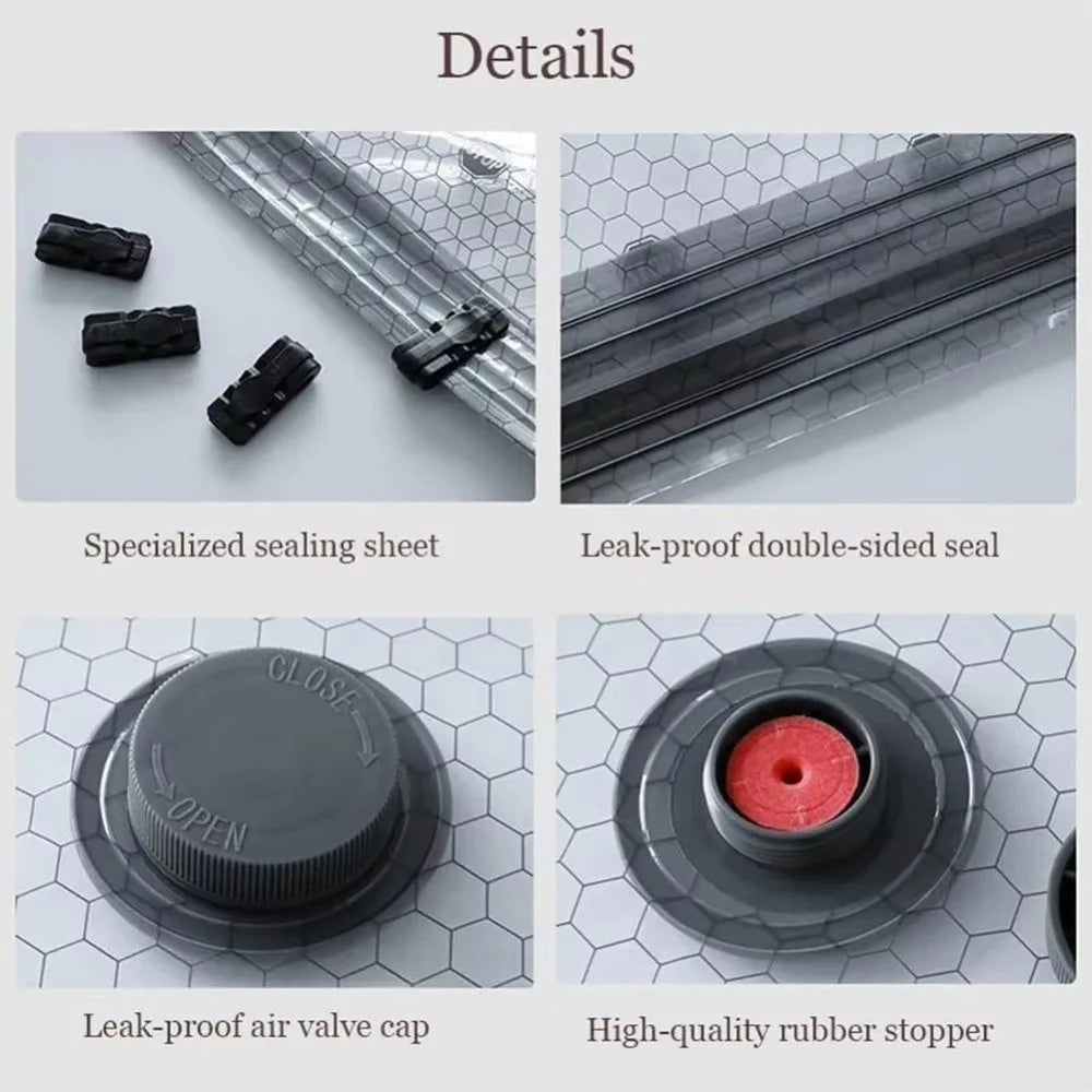 Travel Vacuum Compression Bags – Moisture-Proof Clothes Storage Vacuum Storage Bag Axl