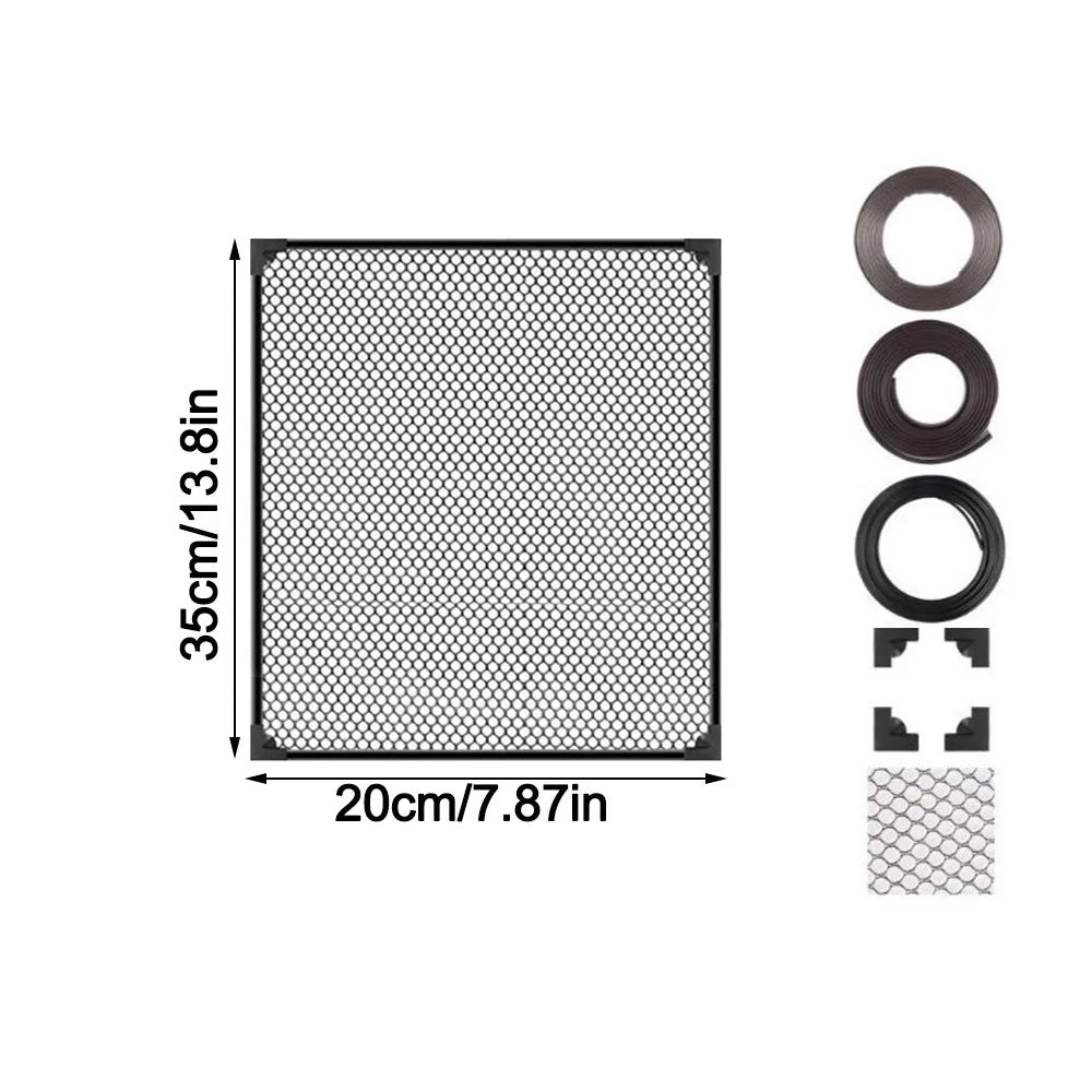 Magnetic Mesh Aquarium Lid Cover – Anti-Jump Fish Tank Net Aquarium Lid Cover Axl 35-20cm