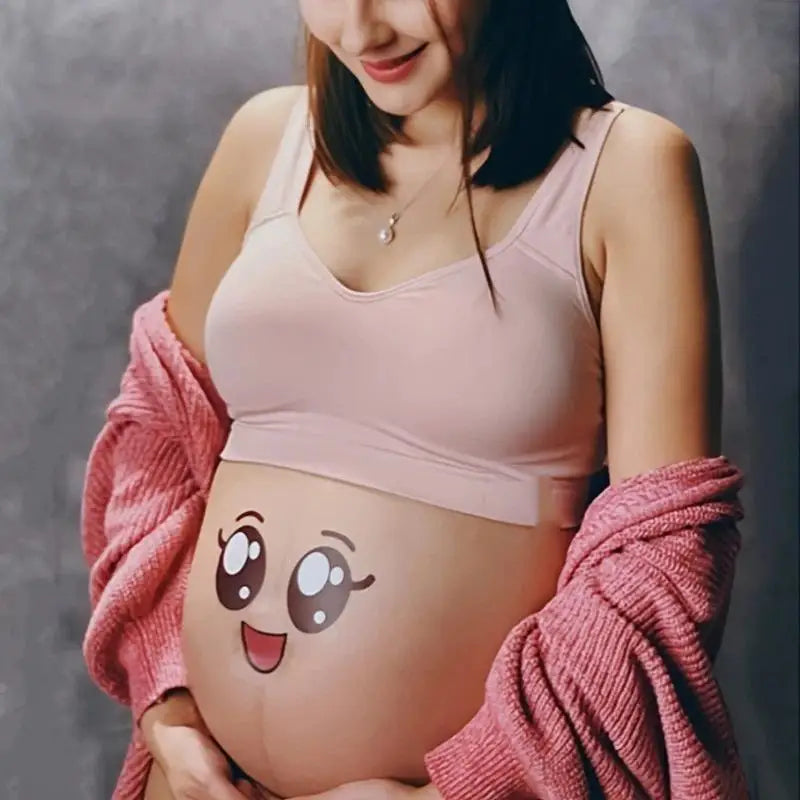 Maternity Belly Stickers 9pcs – Funny Pregnancy Bump Decals Pregnancy Photo Props Axl
