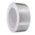 High-Temp Aluminum Foil Fiberglass Cloth Tape – Duct Repair Aluminum Foil Tape Axl Silver 5cm 20M