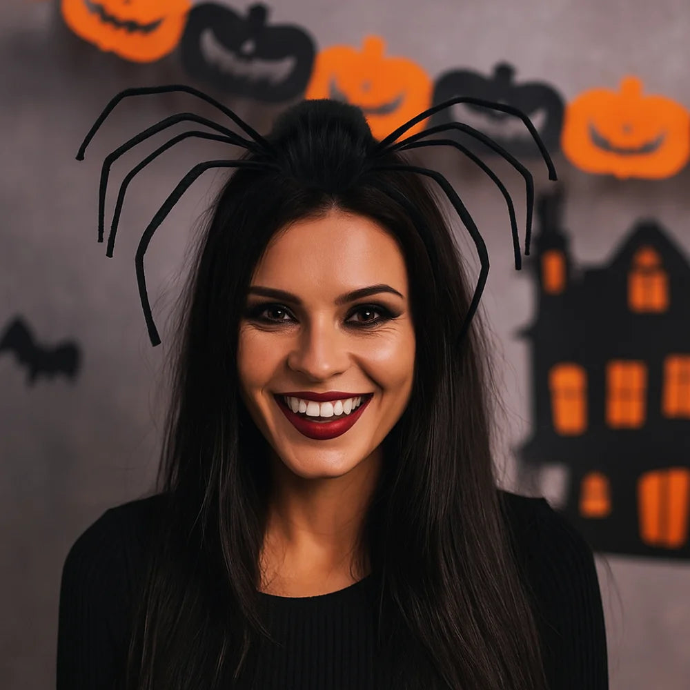 Halloween Spider Headband – Non-Slip Party Hair Hoop Halloween Headband Axl