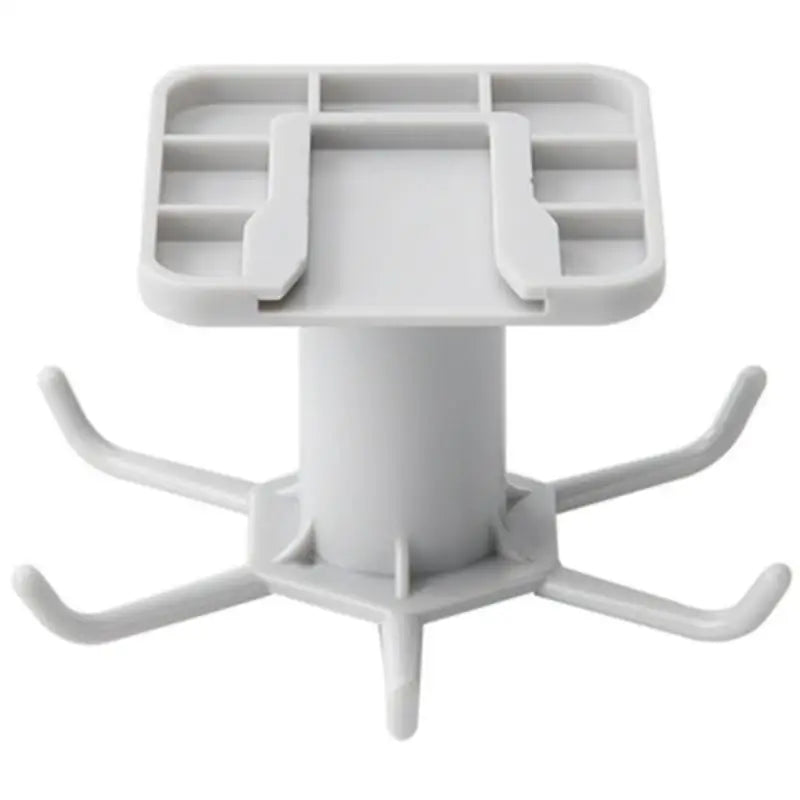 Under Cabinet Utensil Hanger – 360° Rotating 6-Hook Organizer Cabinet Hook Organizer Axl A