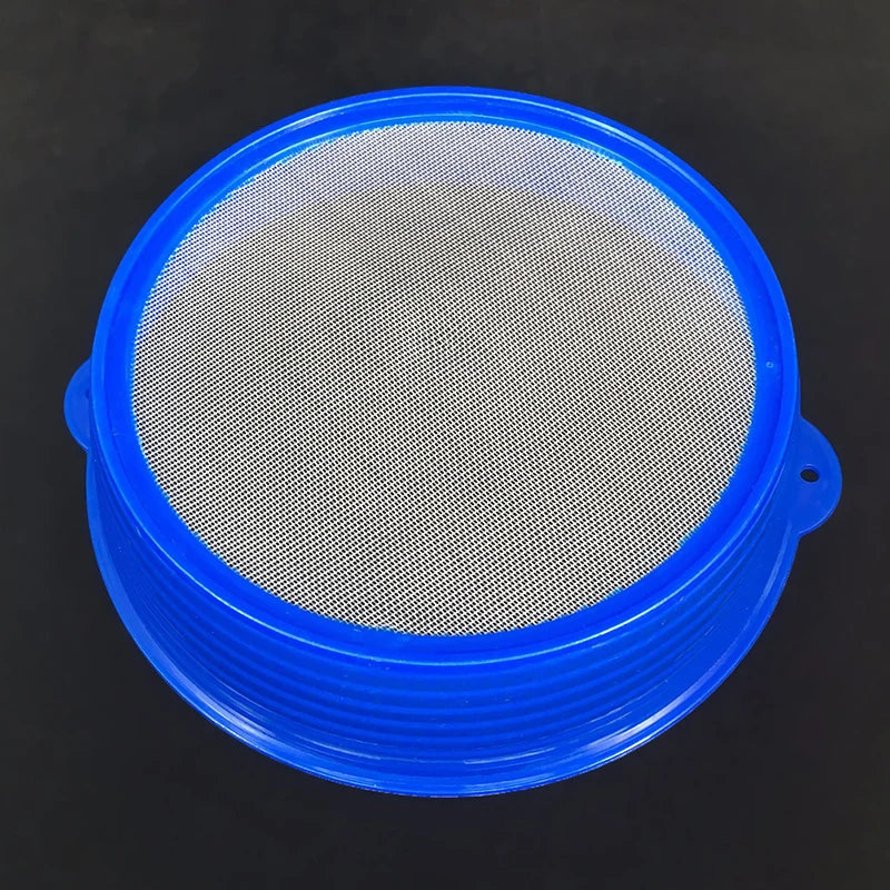 Round Plastic Flour Sieve Fine Mesh Sifter for Baking Flour Sieve Sifter Axl