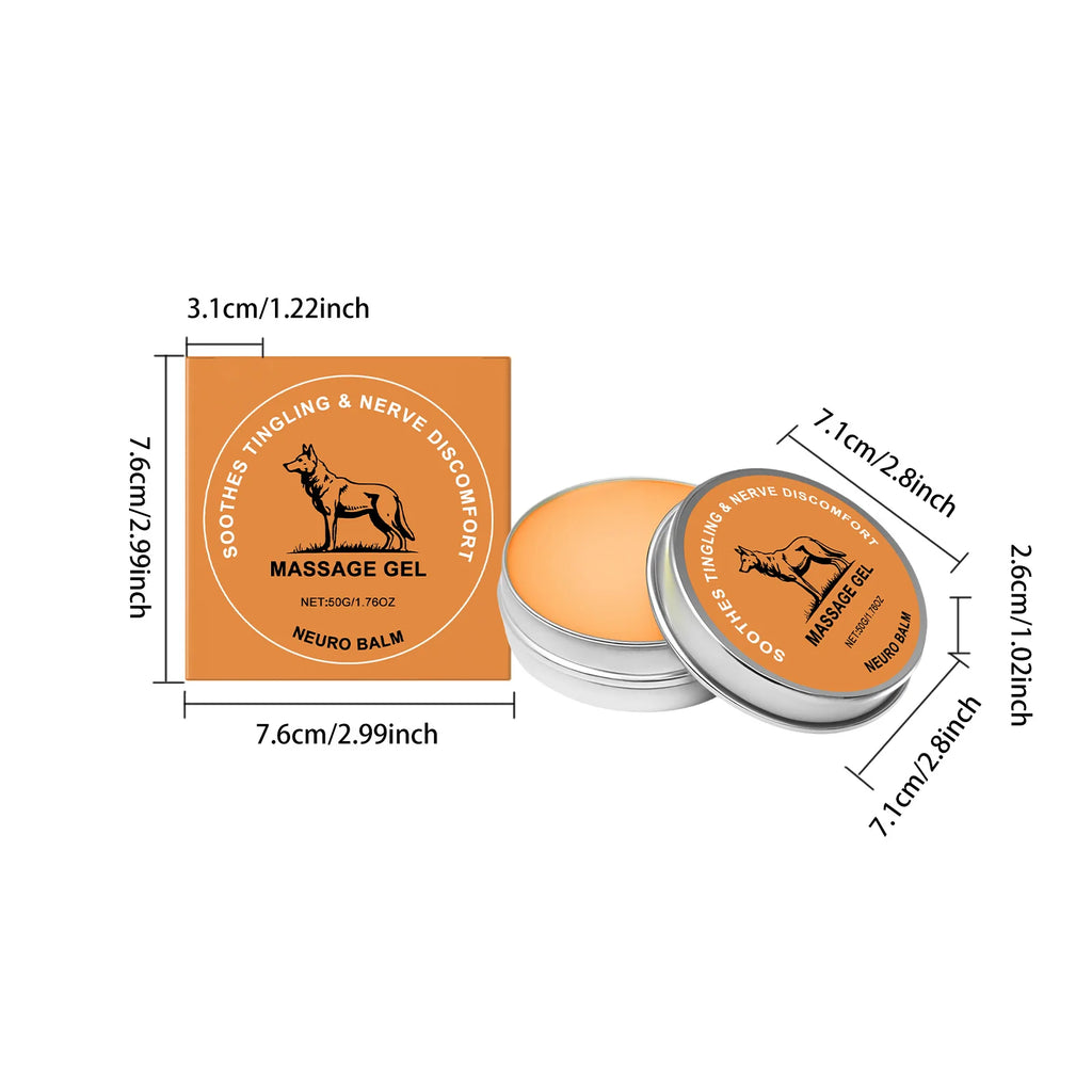 50g Natural Herbal Muscle & Joint Support Balm – Soothing Cream Topical Massage Balm Axl