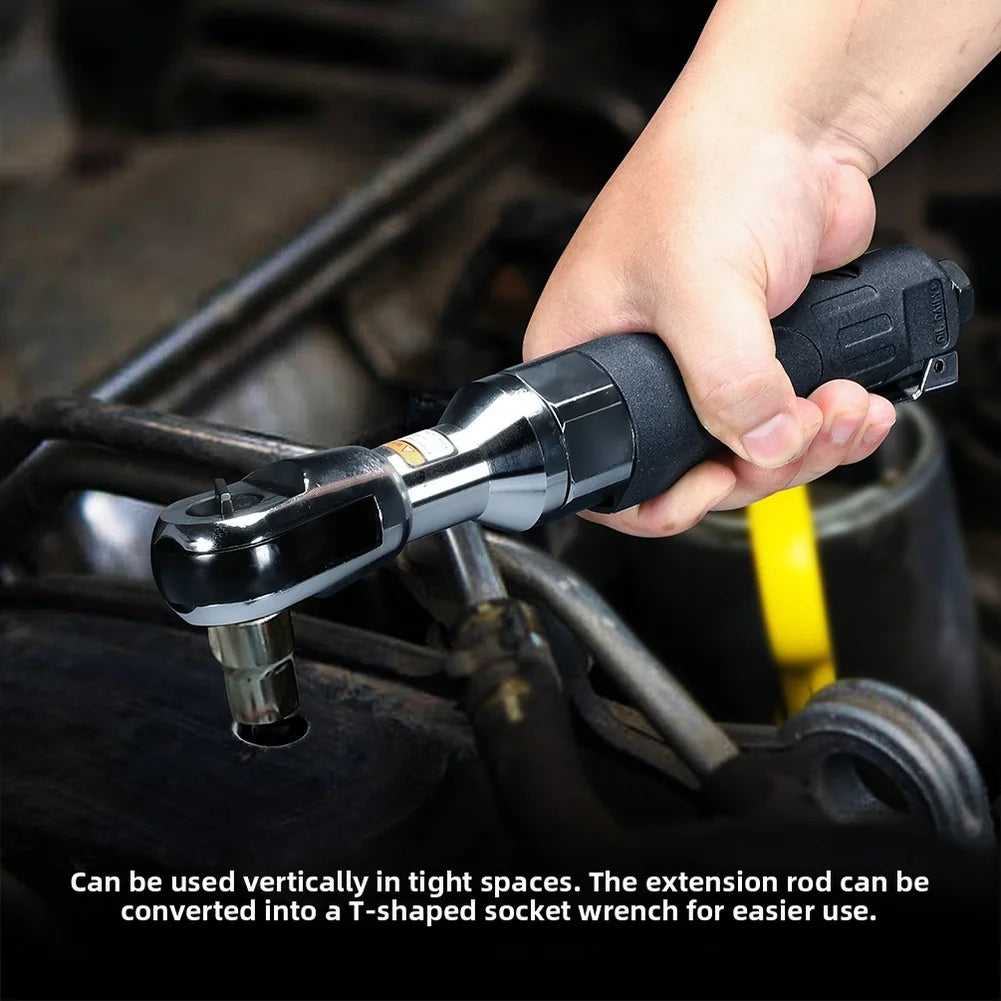 Pneumatic Air Ratchet Wrench 1/2" Drive 90NM | Adjustable Torque Pneumatic Air Ratchet Axl