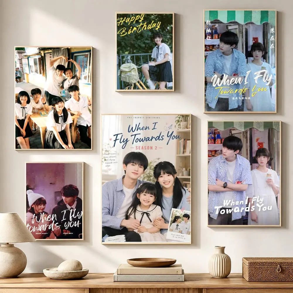 When I Fly Towards You HD Waterproof Wall Poster Sticker Wall Poster Sticker Axl