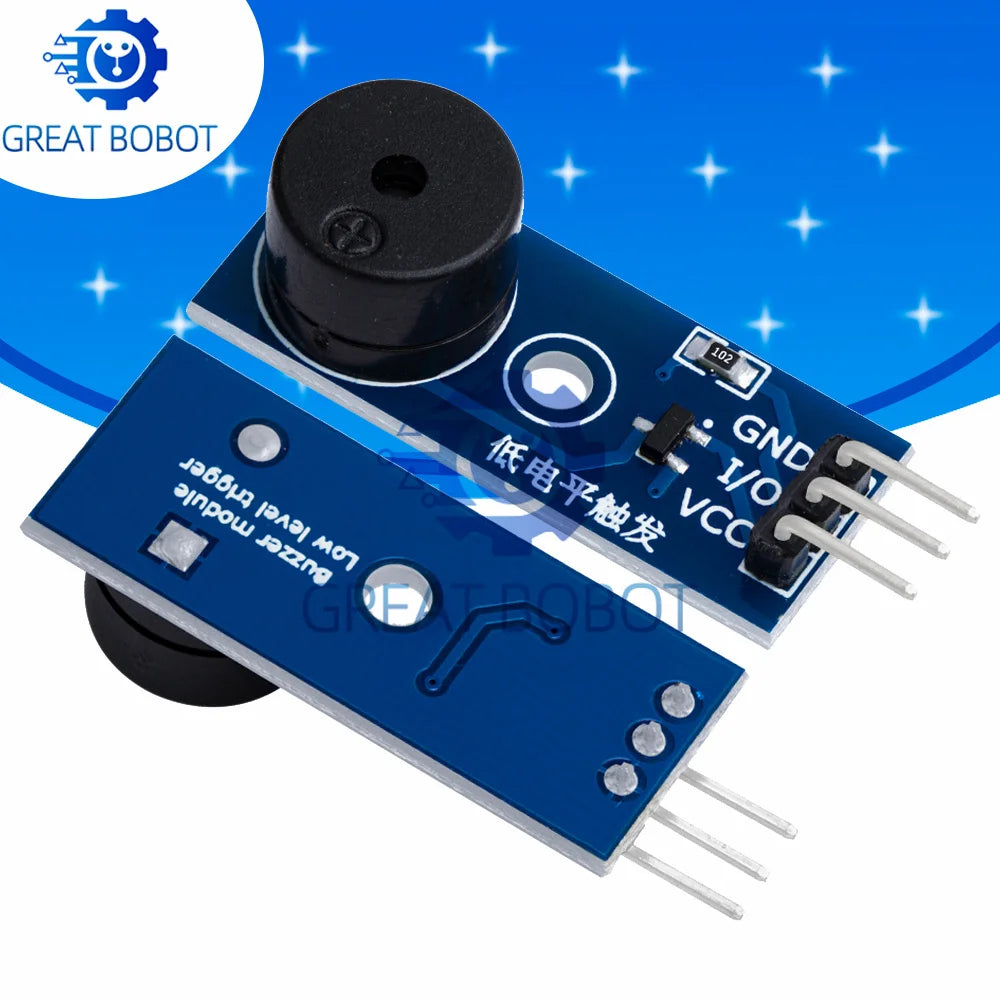 Passive Buzzer Module for Arduino DIY Kit – 3.3V to 5V Buzzer Module Axl Default Title