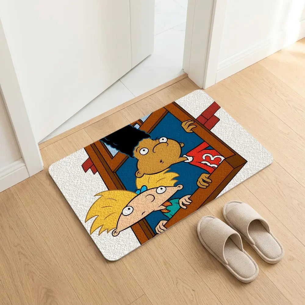Hey Arnold Diatomite Bath Mat – Anti-Slip, Quick Dry Floor Mat Diatomite Bath Mat Axl White3 50x80cm