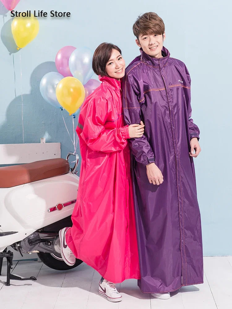 Windproof Unisex Rain Poncho Jacket – Long Hiking Raincoat Rain Poncho Jacket Axl