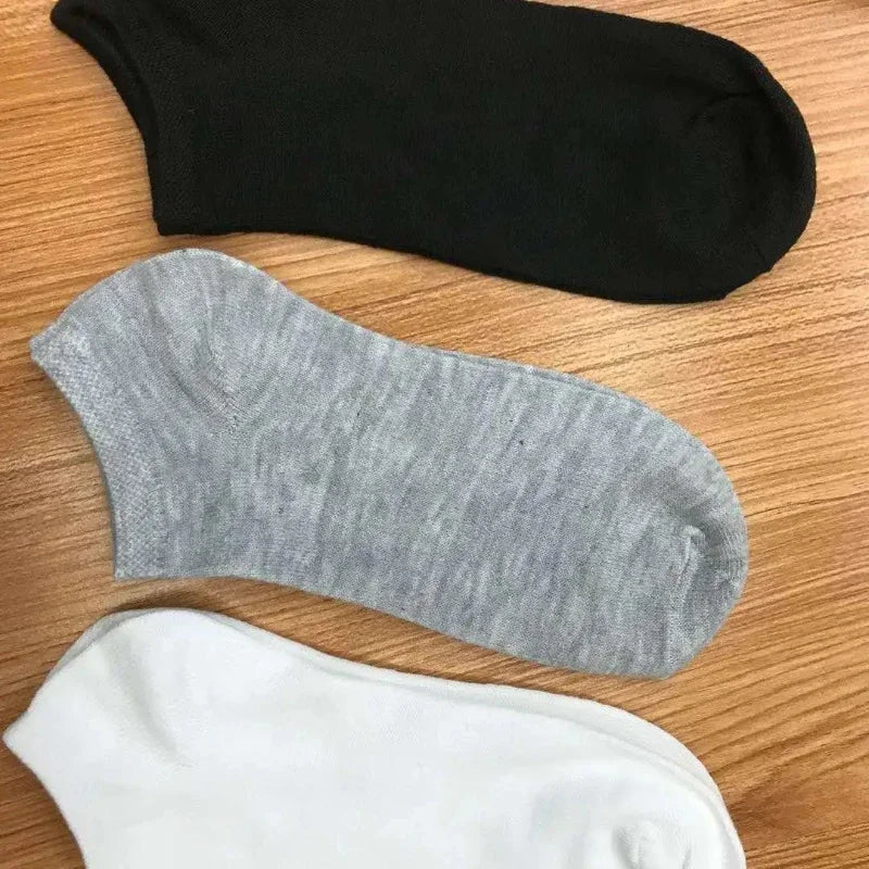 15 Pairs Unisex Ankle Socks – Breathable Low Cut Boat Socks Ankle Socks Set Axl