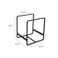 Kitchen Countertop Dish Rack – Iron Plate & Cabinet Organizer Dish Rack Organizer Axl Black S