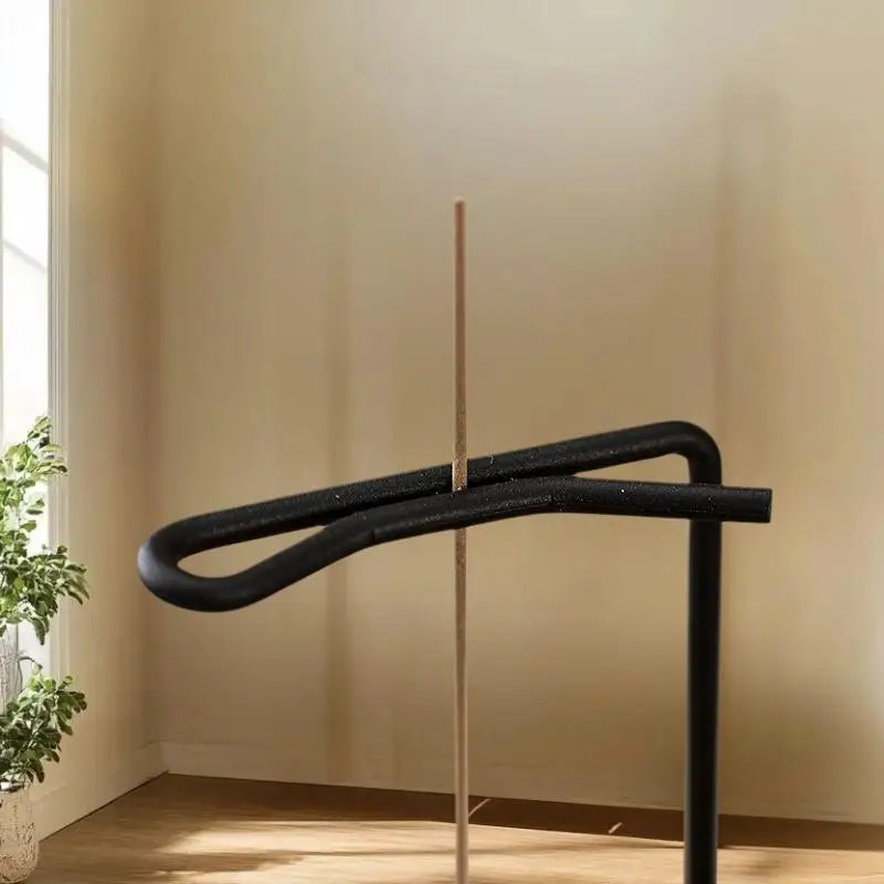 Upside Down Incense Burner – Wood & Metal Anti-Ash Holder Incense Burner Axl