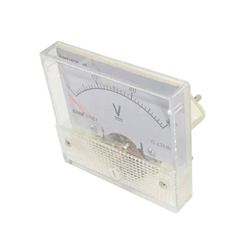 85C1 Analogue DC Voltage Needle Panel Meter Voltmeter Analogue Panel Voltmeter Axl