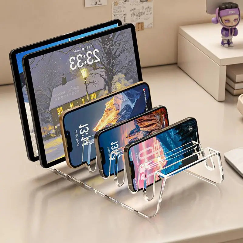 Foldable Desktop Organizer – Clear Multi-Use PP Storage Box Desktop Storage Organizer Axl