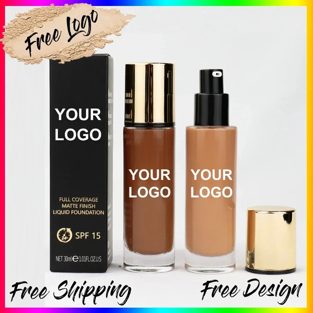 Hydrating Liquid Mineral Foundation – 25 Shades | Private Label Liquid Foundation Axl