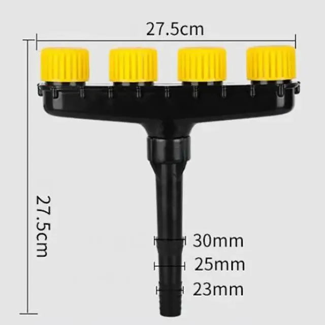 Adjustable Garden Sprinkler Nozzle – Multi-Head Irrigation Tool Garden Sprinkler Nozzle Axl 4 head