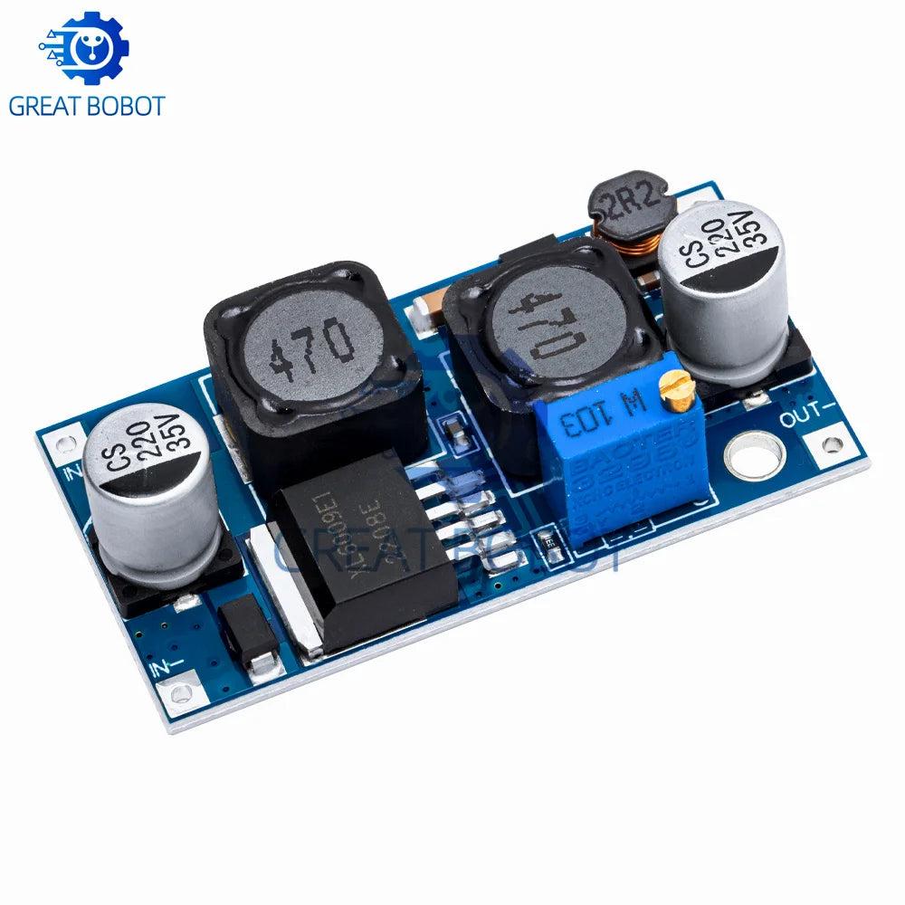 XL6019 DC-DC Buck-Boost Converter Module 20W 5-32V Adjustable DC-DC Converter Module Axl