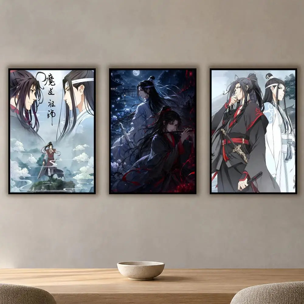 Mo Dao Zu Shi HD Waterproof PVC Wall Poster Stickers | MDZS Anime Wall Sticker Axl