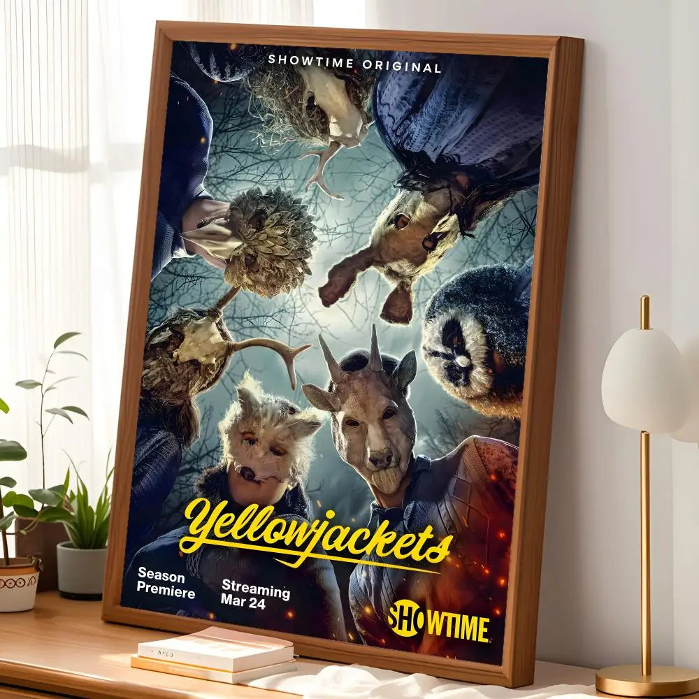 Yellowjackets Show Poster – Self-Stick Waterproof HD Wall Art Wall Art Poster Axl