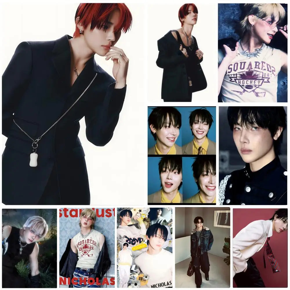 J-Pop Idol N-Nicholas HD Art Poster | Waterproof Wall Decor Wall Art Poster Axl