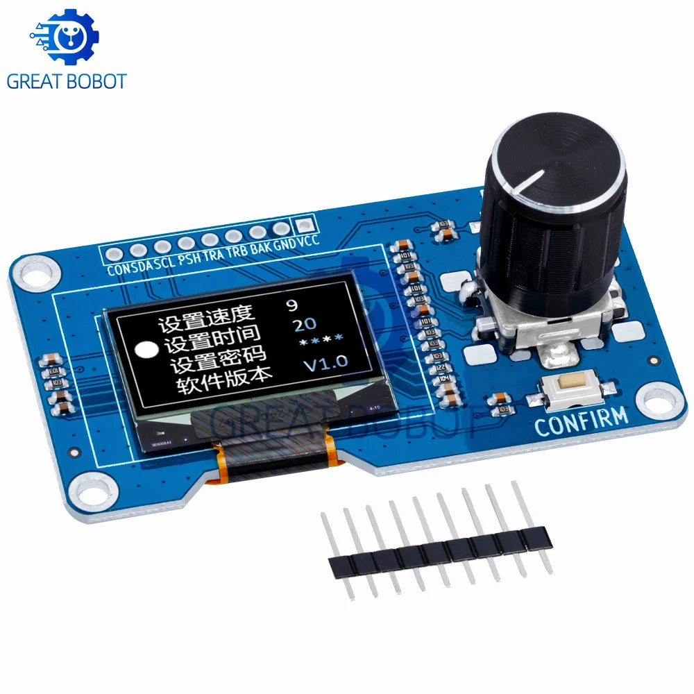 OLED Display 0.96/1.3" + EC11 Rotary Encoder Module for Arduino OLED Display Module Axl