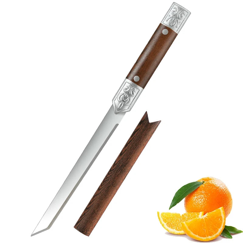 Stainless Steel EDC Pocket Knife – Fruit, BBQ & Meat Slicer EDC Pocket Knife Axl