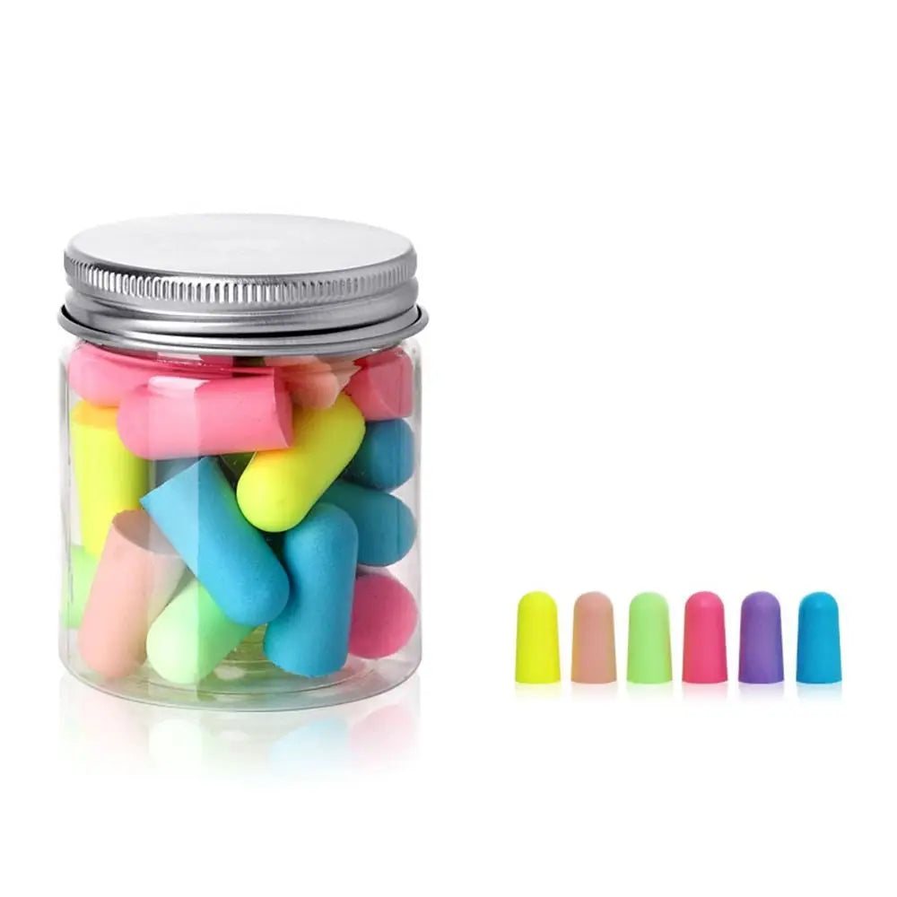 Multicolor Foam Earplugs – Noise Reduction Sleep & Travel Foam Earplugs Axl Multicolor-10PCS
