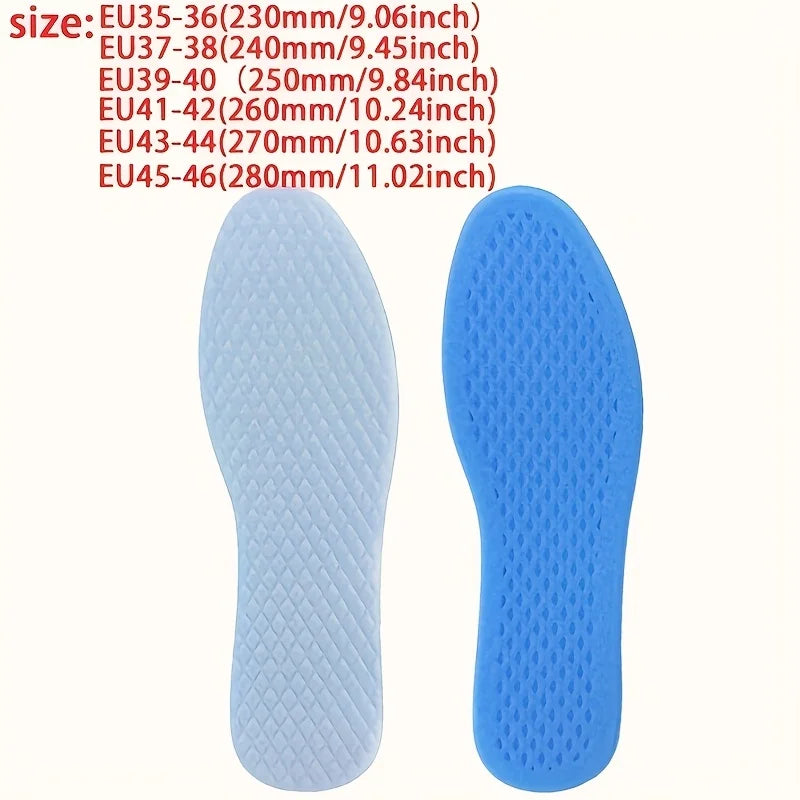 10-Pair Breathable Memory Foam Shoe Insoles – Cooling Sport Breathable Shoe Insoles Axl