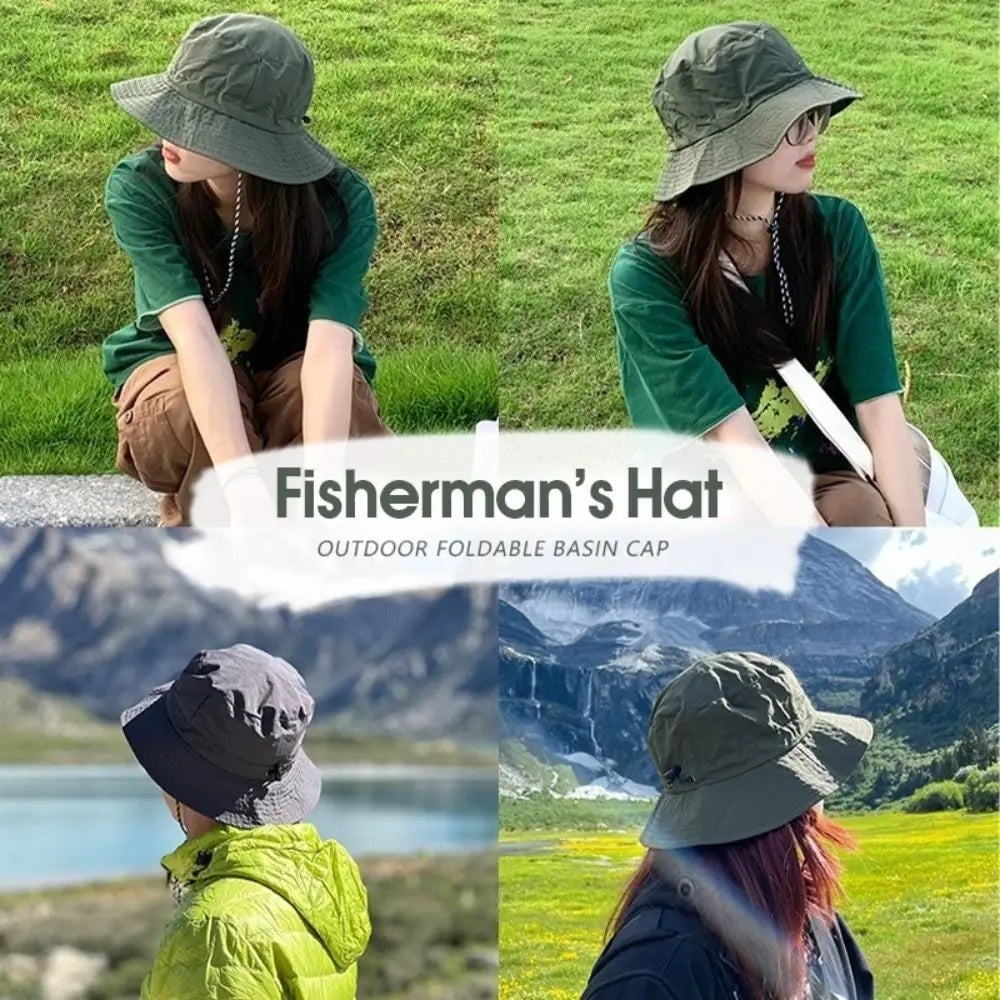 UV Waterproof Bucket Hat – Foldable Sun Hat with Storage Bag Bucket Hat Axl