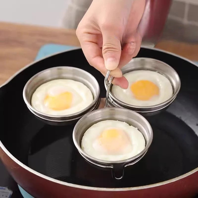 Stainless Steel Egg Poacher & Steamer Mold | Kitchen Gadget Egg Poacher Mold Axl