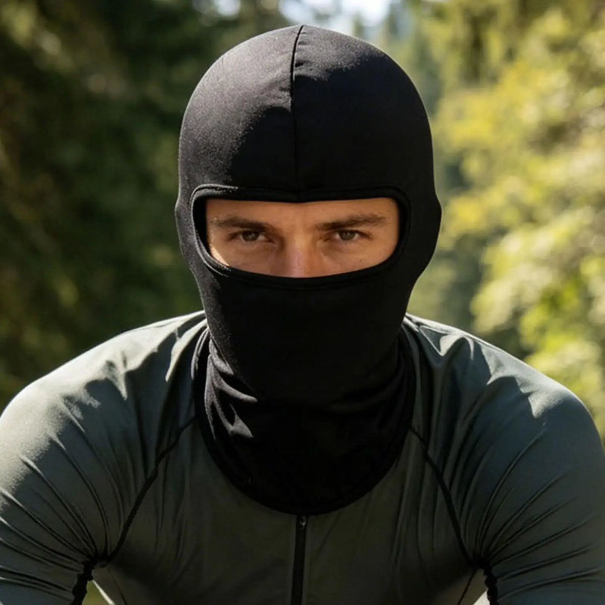 Ice Silk Full Face Mask – UV & Wind Shield for Cycling Cycling Face Mask Axl