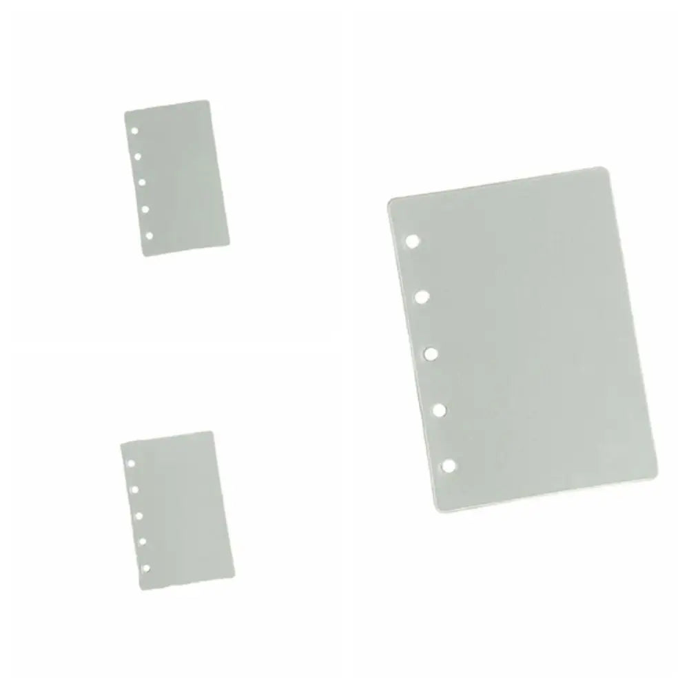 Transparent Loose-Leaf Binder Dividers M5 A8 5-Hole – 10 Pack Binder Dividers Axl