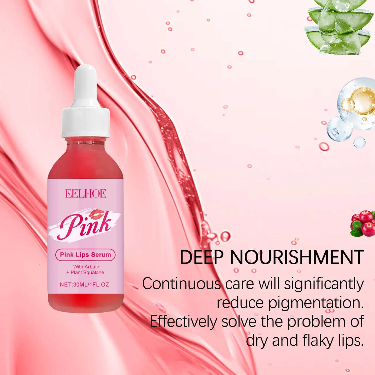Lip Plumper Serum – Volumizing Brightening Lip Oil 30ml Lip Plumper Serum Axl