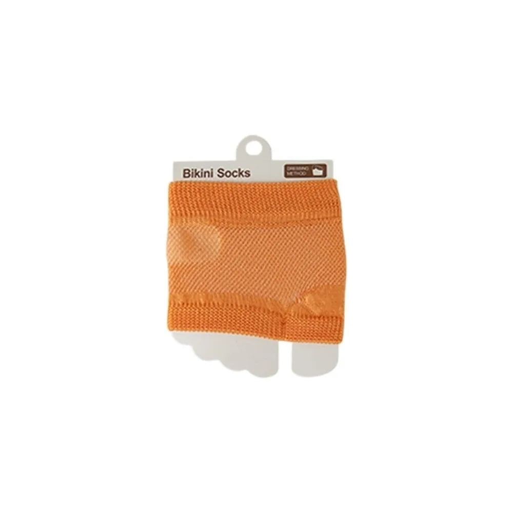 Breathable Mesh Forefoot Toe Socks with Arch Support | Summer Forefoot Toe Socks Axl Orange One Size