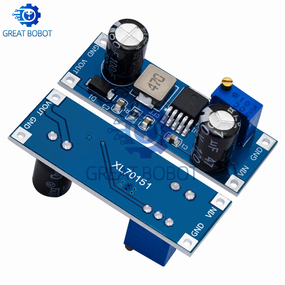 XL7015 DC-DC Step-Down Module 5V–80V | LM2596 Buck Converter Buck Converter Module Axl