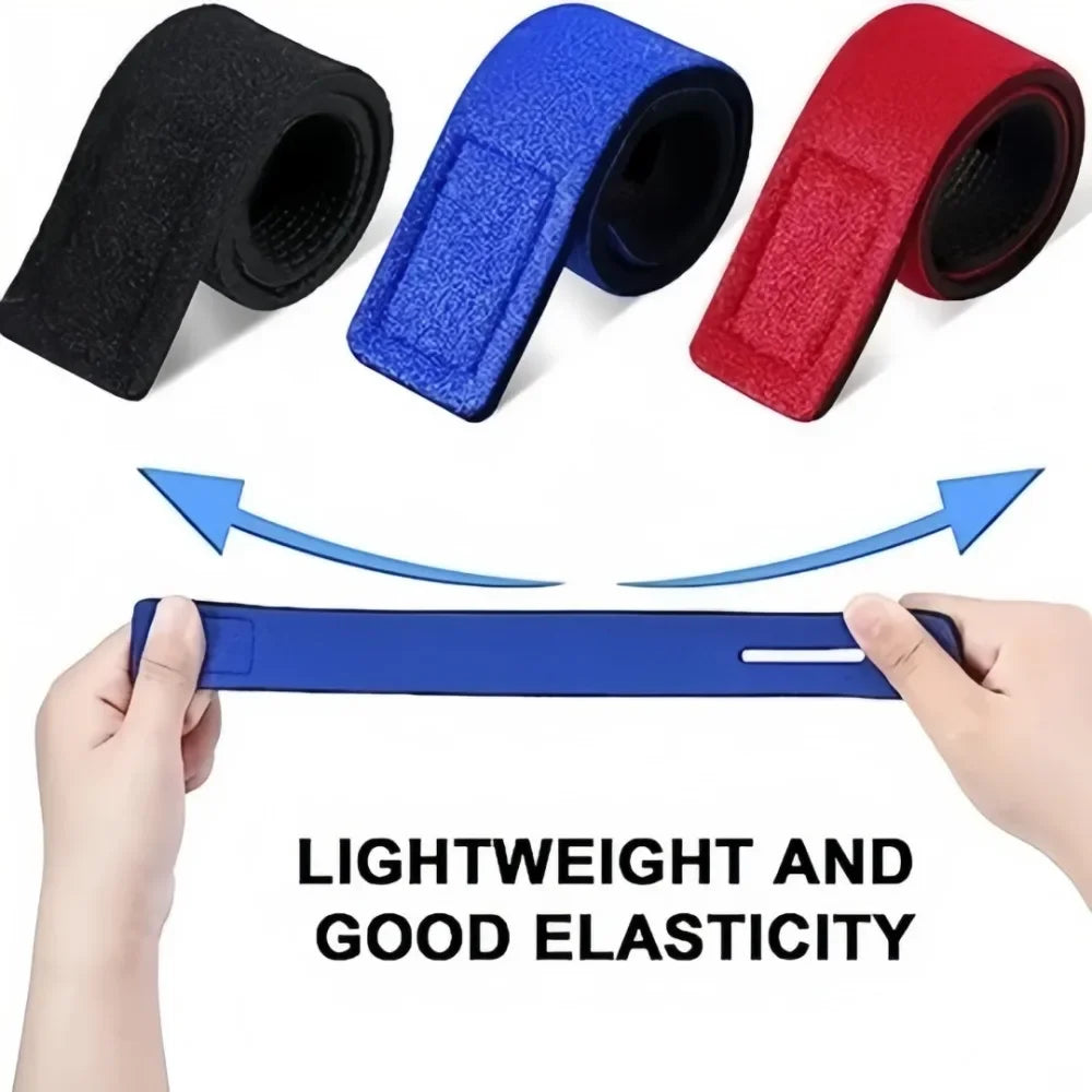 4-Pack Rubber Fishing Rod Tie Straps – Elastic Wrap Bands Fishing Rod Straps Axl