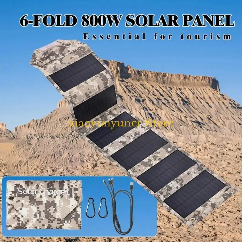 Foldable Solar Charger Panel 10W 12W 14W – Camping & Hiking Foldable Solar Charger Axl