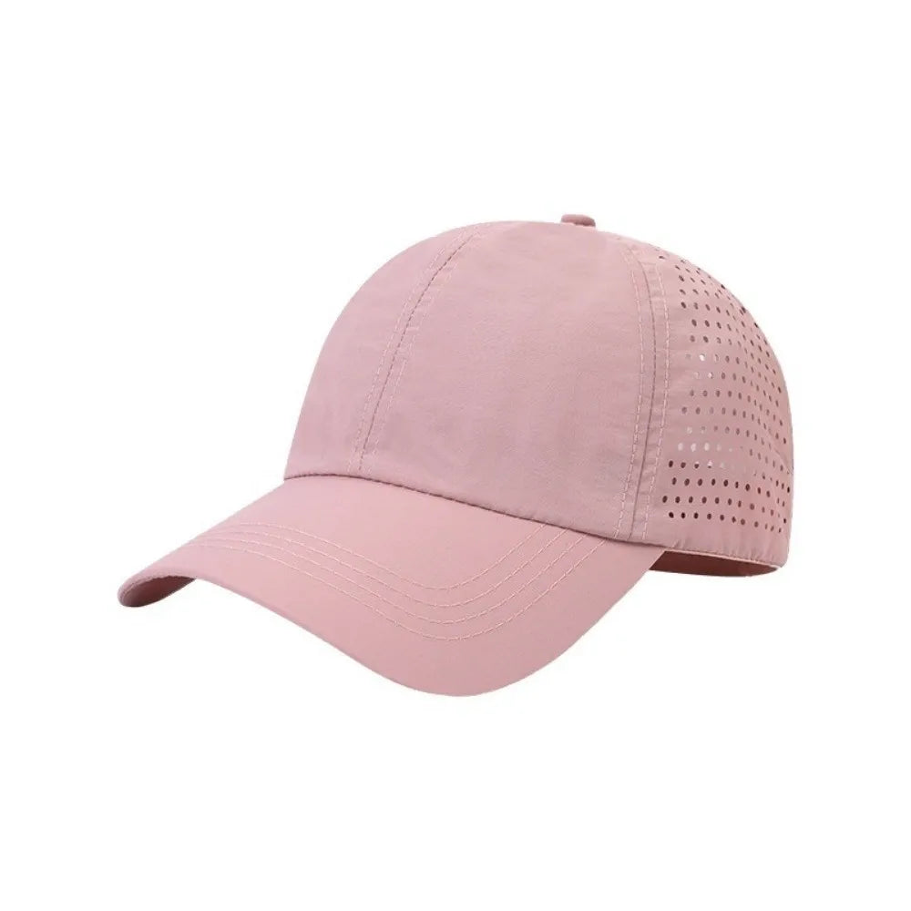 Women's Quick-Dry UV Baseball Cap – Lightweight Summer Sport Women's Sport Cap Axl Pink
