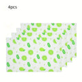 Waterproof Refrigerator Liner Mats – Non-Slip EVA Set 4/8 Pcs Refrigerator Liner Mats Axl 4Pcs M