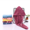 Quick-Dry Microfiber Hair Turban Towel Cap – Super Absorbent Hair Drying Turban Axl C