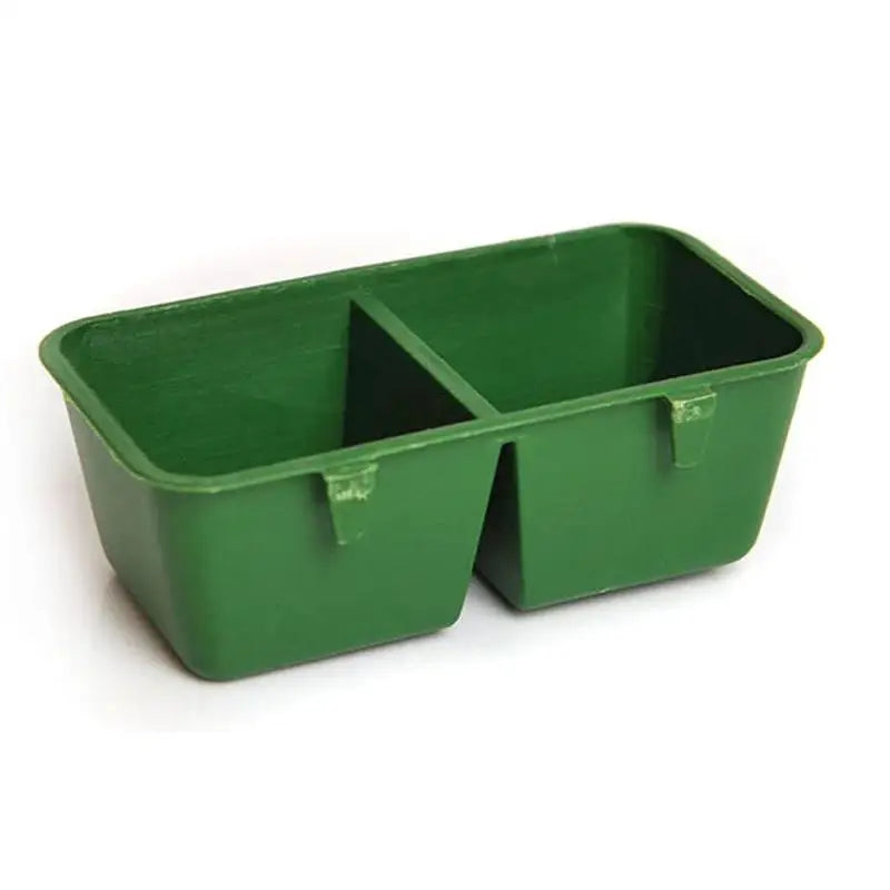 2-in-1 Dual Bird Feeder Bowl for Parrot & Pigeon – 2 PCS Bird Feeder Bowl Axl