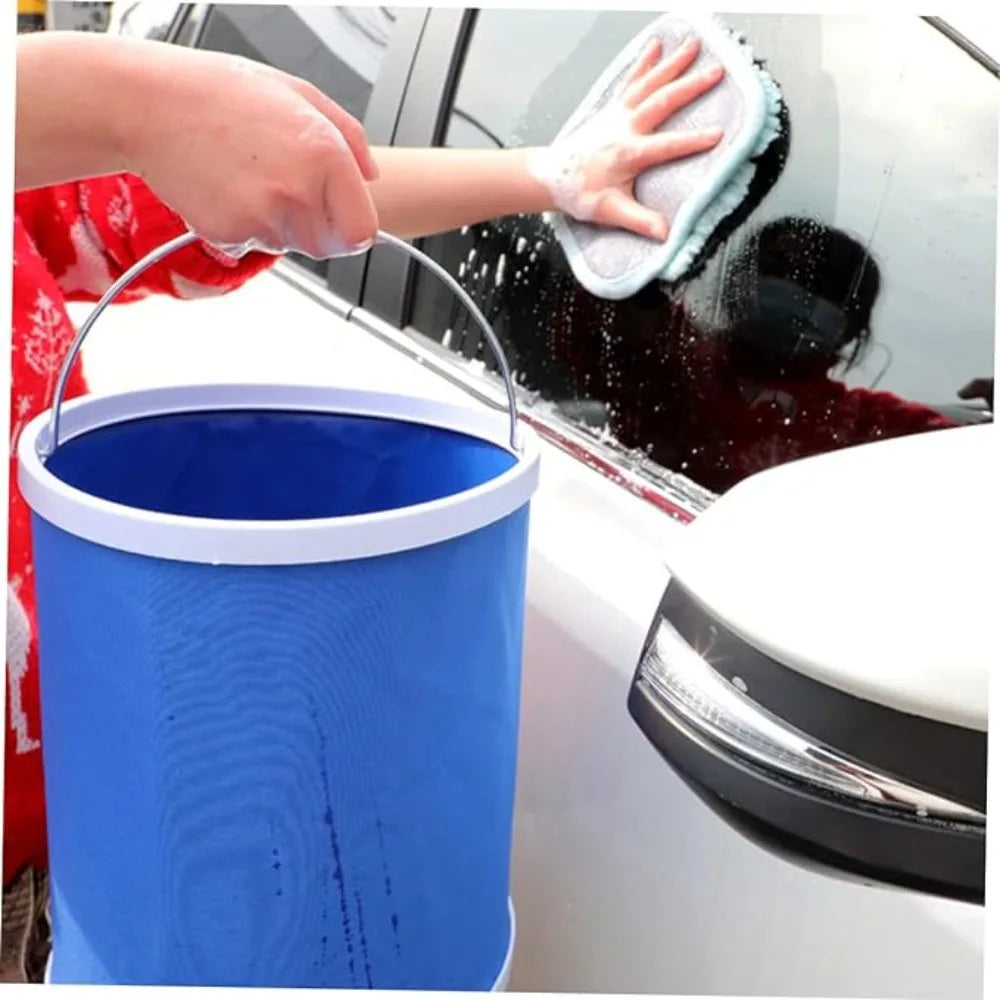 9L Collapsible Oxford Bucket – Car Wash, Camping & Fishing Collapsible Bucket Axl